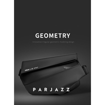 PAR JAZZ Tide messenger bag casual men bag shoulder shoulder bag spring and autumn breast bag sports running bag magnetic buckle