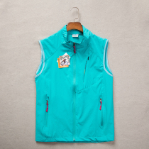 Outdoor Sports spring and summer light quick-drying vest female stand collar breathable quick-dry running large size Korean casual waistcoat women