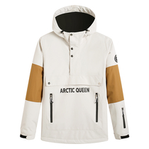 Winter single double ski jacket suit for men and women couples thicken warm waterproof ski suit women