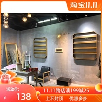 Cosmetic display cabinet manicure rack multi-layer nail art shelf Wall Wall nail polish display rack