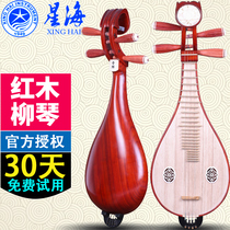 Professional pear 8412-2 Qingshui Liuqin Xinghai Musical Instrument Huali Liuqin Examination Qin Xinghai Liuqin