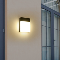  Outdoor wall lamp Outdoor stair balcony aisle Waterproof wall lamp Terrace Simple modern LED garden lamp Wall lamp