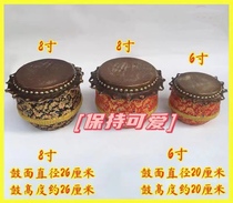 New 6 inch Foshan drum 8 inch drum sound loud childrens toy Foshan drum lion head birthday gift