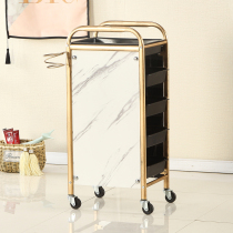 Beauty salon cart special barber shop hot dyeing tool cart hair salon hand pull bar cart multi-function tool cabinet