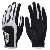 Single left hand with mens PU magic golf gloves