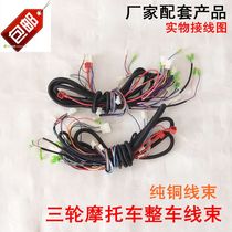Zongshen Loncin Dayang motorcycle tricycle whole car wiring harness 110 150 200 pure copper line 