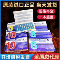 Laboratory temperature test paper British Thermax imported five six eight ten ten temperature test paper 10