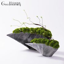 Creative simulation floral bonsai green plant green plant decoration fake flower potted ornaments sales office front desk decorations