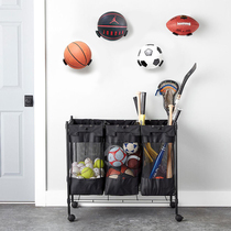 Ball storage rack display rack basketball stand display rack football fan supplies sports skateboard creative home use