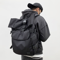 2021 new original trendy brand shoulder bag men fashion trend large capacity travel backpack female student schoolbag Leisure