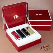 TOM FORD TOM FORD set 4 full TF lipstick Black tube Silver tube White tube Tanabata Christmas limited gift