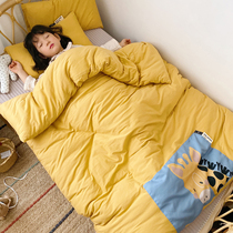 Tsap Kids World baby with childrens kindergarten quilt core soybean fiber full cotton thickened autumn and winter quilt