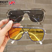 next like children sunglasses fashion conjoined large frame sunglasses anti-ultraviolet boy girl styling glasses