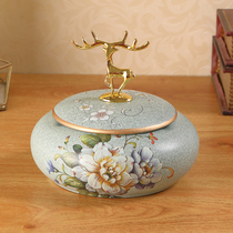 American Countryside Ceramic Ashtrays Pendulum Pieces Big Creative Smoke Cylinders Living-room Bookroom Office Furnishing Decorations