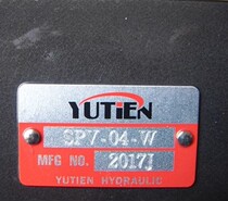 Taiwan YUTIEN Oilfield Liquid Control One-way Valve SPV-02 03 04 06-A 06-A W B-05 50