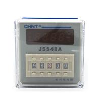 CHINT JSS48A 220VAC 8-pin power-on delay digital display time relay controller pause reset 1 group