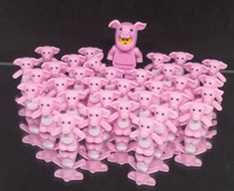 Earthly Brick Lego third party puff animal accessories-pig doll