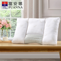 Fuanna single pillow pillow core Student cervical spine anti-mite pillow core to help sleep Wormwood wheat rice stone herbal pillow