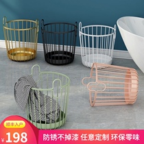 Net red ins hotel dirty clothes storage basket artifact bathroom laundry basket home light luxury clothing large storage basket