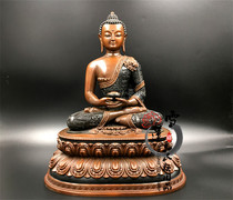Nepal antique Amitabha (32cm) made in Qinghai Taer Temple