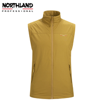 Noshilan vest men 2020 Autumn and Winter new warm stand collar wind two sides wear vest NVTAT5501S