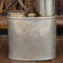 Factory retro imitation silver water pipe decoration props hookah gift smoke gun Express