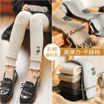UK Next Baby girl beats bottom pants for spring and autumn wear foreign air baby plus suede thick CUHK childs underpants