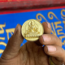 (Make Buddha statue) Mini round Jizo Bodhisattva Rub Traditionally make statues of Jizo King Bodhisattva