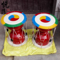 Korean Long drum Painted Korean drum Adult Korean drum Large Medium trumpet Child long drum Korean drum