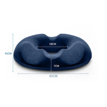 Anti-hemorrhoid surgery special cushion anti-prostate men driving seat butt car seat cushion summer woman