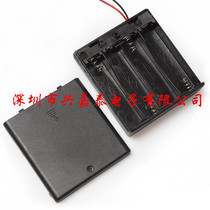 No 5 4-cell battery box with wire with cover with switch 4-cell No 5 battery holder 4AA 6V battery compartment