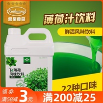 Fresh fruit juice coco chain store Special fresh flavor beverage juice 3kg fresh mint juice thick