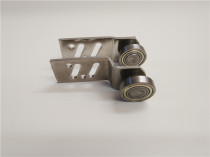 Commercial kitchen equipment accessories stainless steel belt bearing hanging pulley door with pulley load table cabinet door mobile hanging wheel