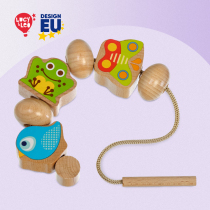 LucyLeo Lucy Leo Childrens Educational Early Toys Baby Boys and Girls Thread Beads LL190