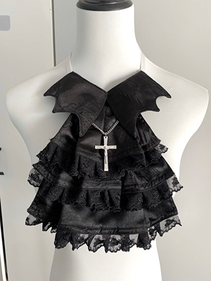taobao agent Black neckerchief, removable shirt, Lolita style