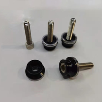 Childrens balance wheel set screws on both sides of the Flower Drum handle nail side cover nut water drop cover