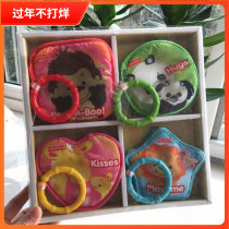 Clearance collector's edition fee * small cloth book baby's pocket book palm book with hanging ring can be used as trolley bed hanging