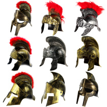 Bushido plastic helmet General cap Warrior knight cosplay performance cap Ancient Roman Spartan helmet