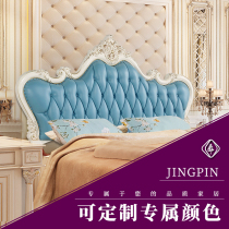 European headboard soft light luxury bed-rest 1 8 meters landing backboard modern cortex chuang ping near the custom