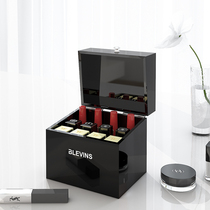 Guerlan lipstick storage box ins Wind small exquisite long tube lip glaze acrylic desktop finishing box dustproof belt cover