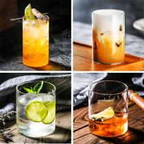 New thin bottom long drink cocktail Cup Colin Cup Haibo cup whisky Cup Breakfast Milk Cup straight Cup