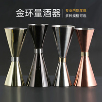 Stainless Steel Tone Wine Ounces Cup Instrumental Scale Cocktail of wine Wine Glasses Wine Glasses Bar Implements Tool Kit