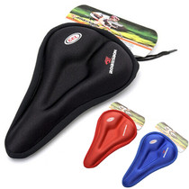 Bicycle cushion cover mountain bike seat cover soft road bike thickened silicone cushion cover cycling equipment bicycle accessories