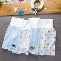 2 Dress Men And Women Baby Boy Super Slim full cotton Nursing 7 Pants Summer Loose High Waist Mid Pants Wide-leg Pants Air Conditioning Room