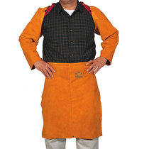 Witex 44-2124 cowhide apron 61cm welding suit welder welding apron fire flower flame retardant high temperature resistance
