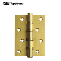 (Clearance) top fixing 202 hinge 4*3 * 3-4BB Gold Drawing (blister) 4 inch door hinge