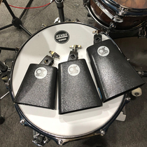 Impact drum set Jazz drum Imported Taiwan cowbell small percussion instrument cowbell Iron clapper Maier