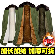 Winter plus velvet padded camouflage cotton-padded jacket cold warm cold storage overalls cotton clothes men