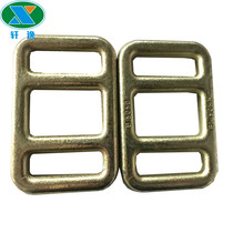 Metal mesh buckle 50 forged heavy anti-slip buckle polyester fiber braided strap tension buckle trailer