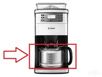 Donlim DL-CM08 Coffee machine Glass pot accessories Drip valve Filter net Filter paper Coffee beans